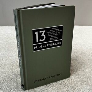 Wild & Wolf Literary Transport "Pride and Prejudice" Lined Journal